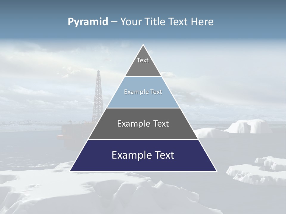 Well Warming Rig PowerPoint Template