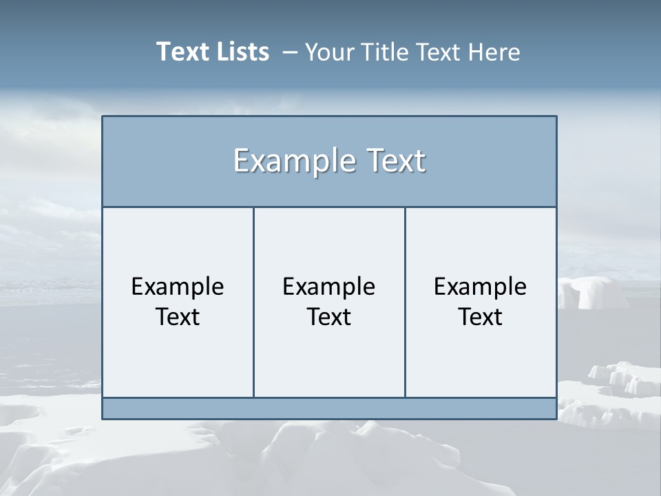 Well Warming Rig PowerPoint Template