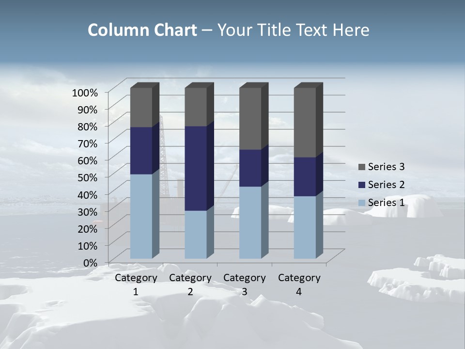 Well Warming Rig PowerPoint Template