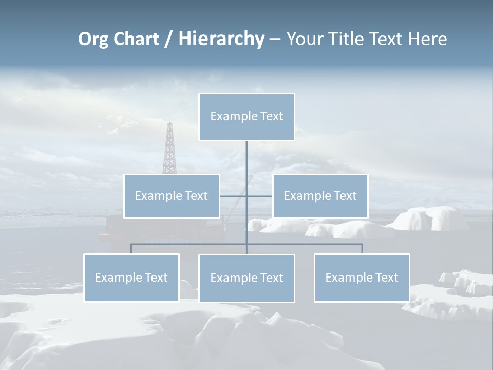 Well Warming Rig PowerPoint Template