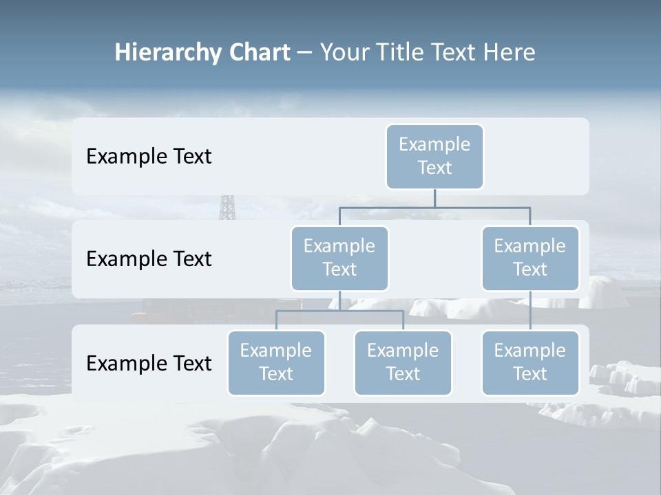 Well Warming Rig PowerPoint Template