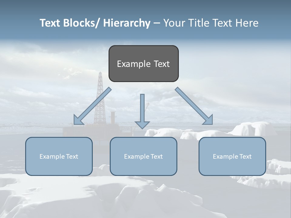 Well Warming Rig PowerPoint Template