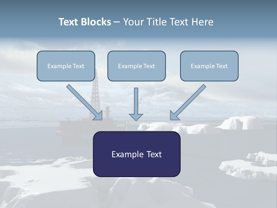 Well Warming Rig PowerPoint Template