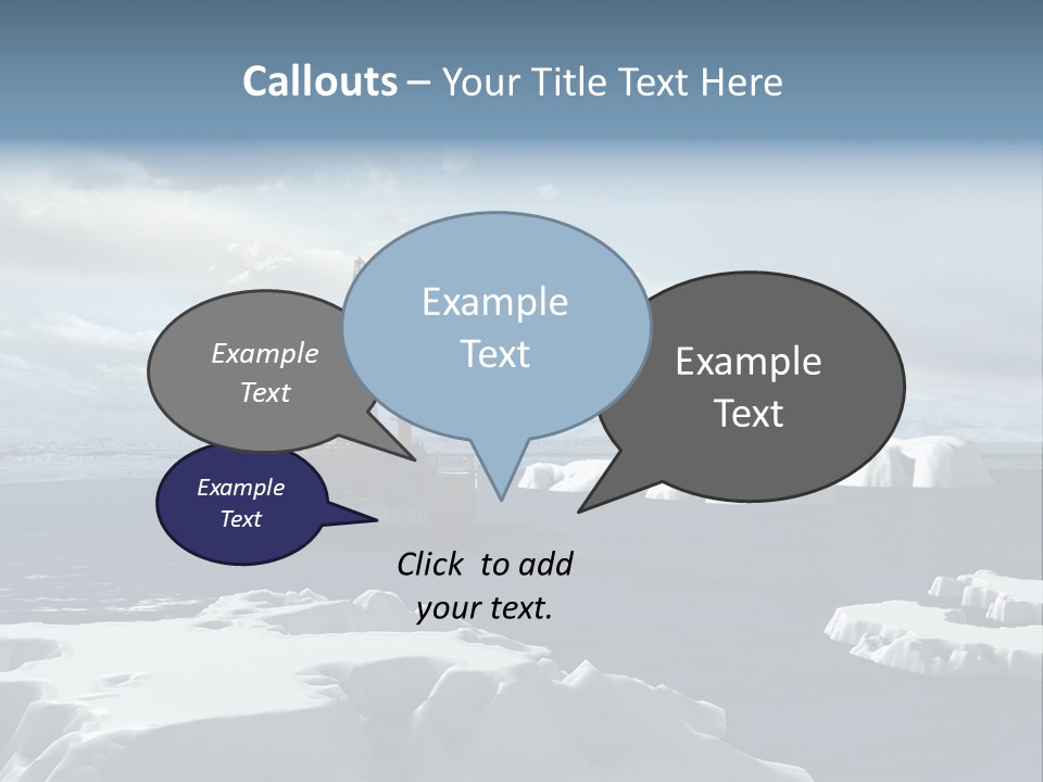 Well Warming Rig PowerPoint Template