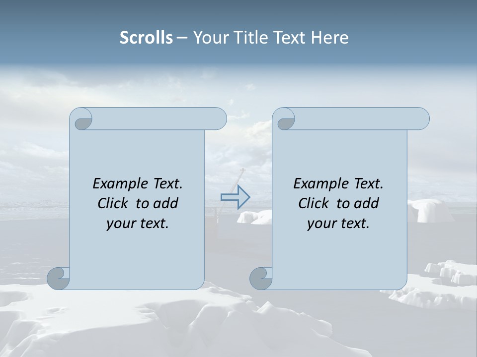 Well Warming Rig PowerPoint Template