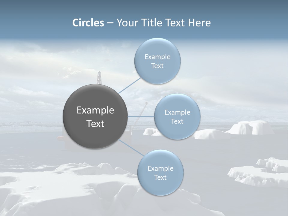Well Warming Rig PowerPoint Template