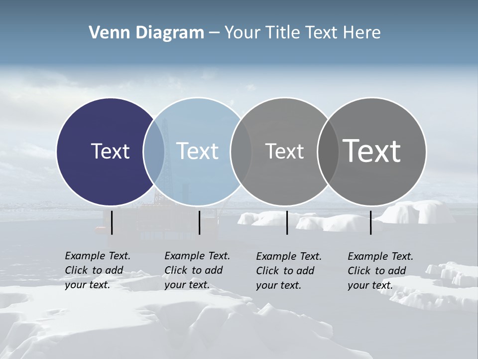 Well Warming Rig PowerPoint Template