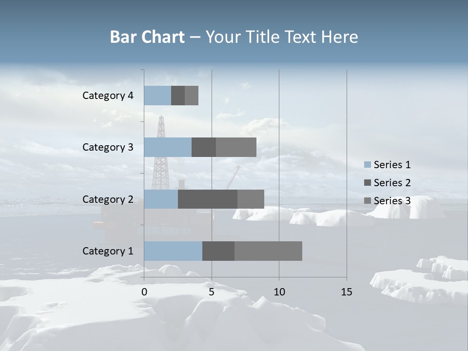 Well Warming Rig PowerPoint Template