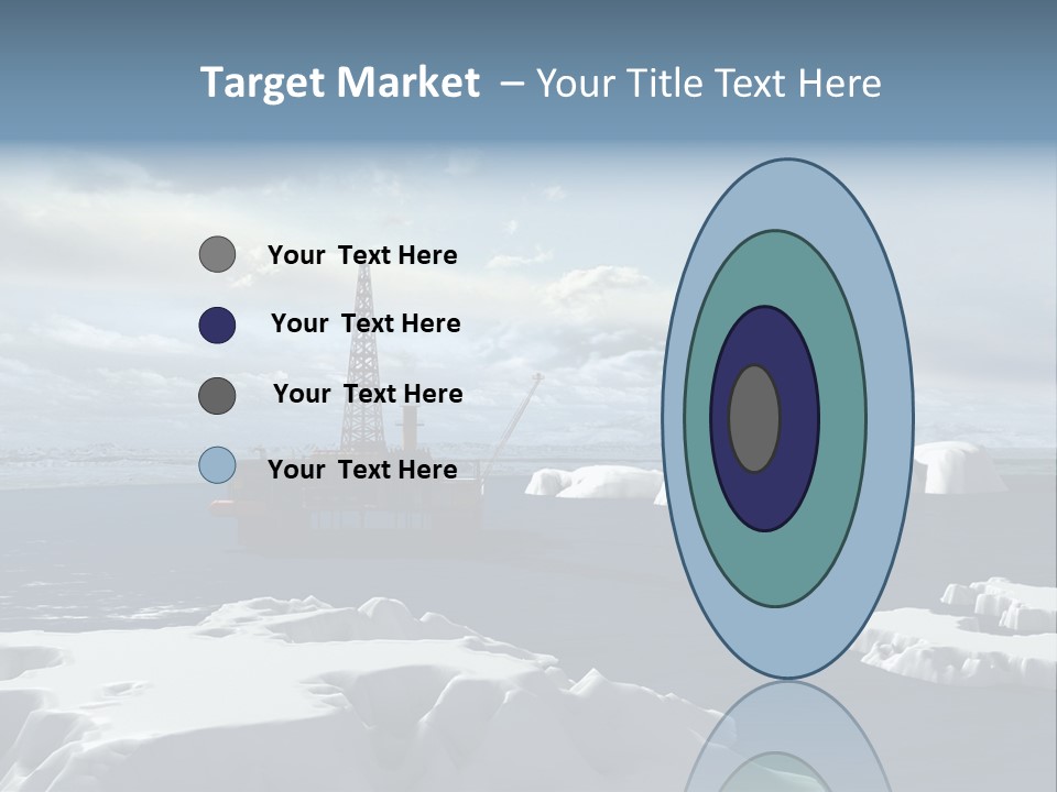 Well Warming Rig PowerPoint Template