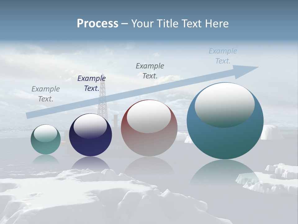 Well Warming Rig PowerPoint Template