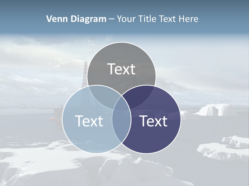 Well Warming Rig PowerPoint Template