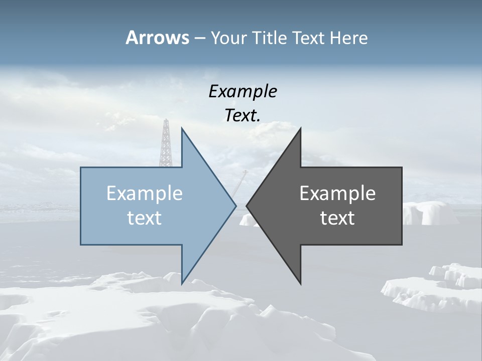 Well Warming Rig PowerPoint Template