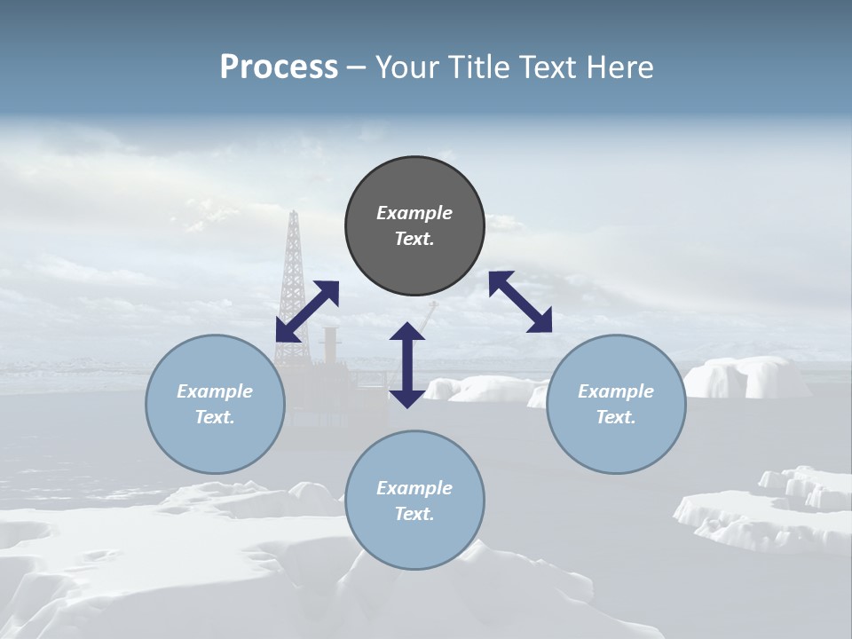 Well Warming Rig PowerPoint Template