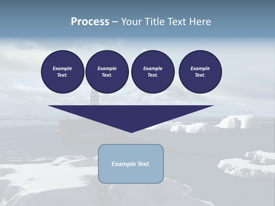 Well Warming Rig PowerPoint Template