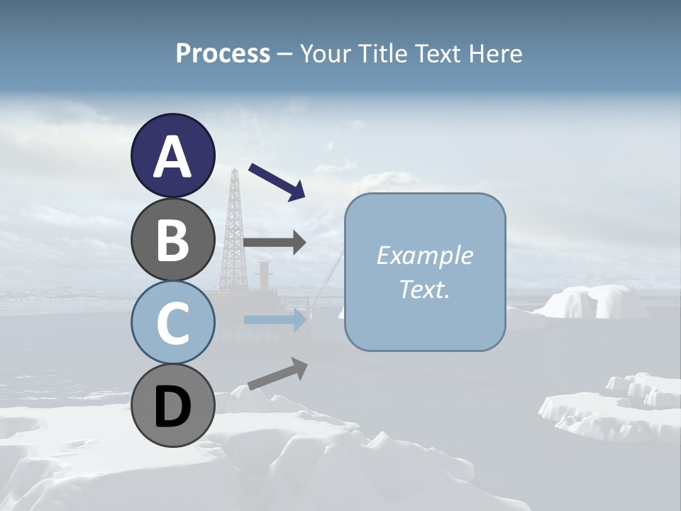 Well Warming Rig PowerPoint Template