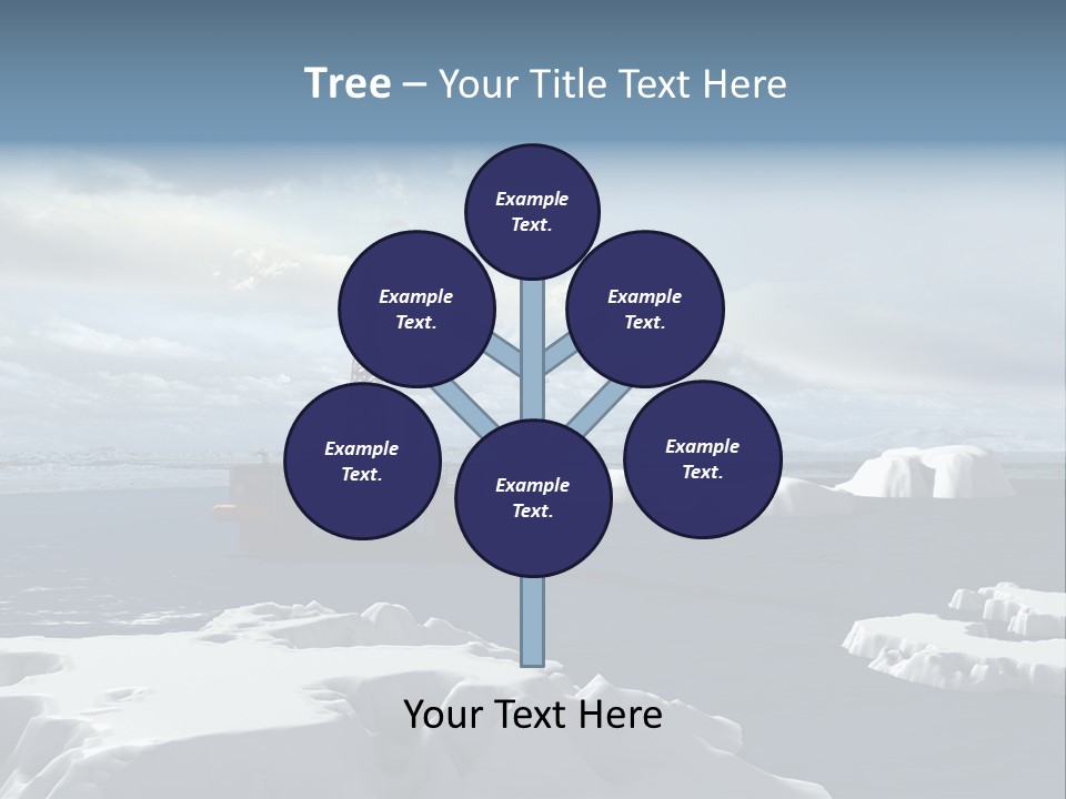 Well Warming Rig PowerPoint Template