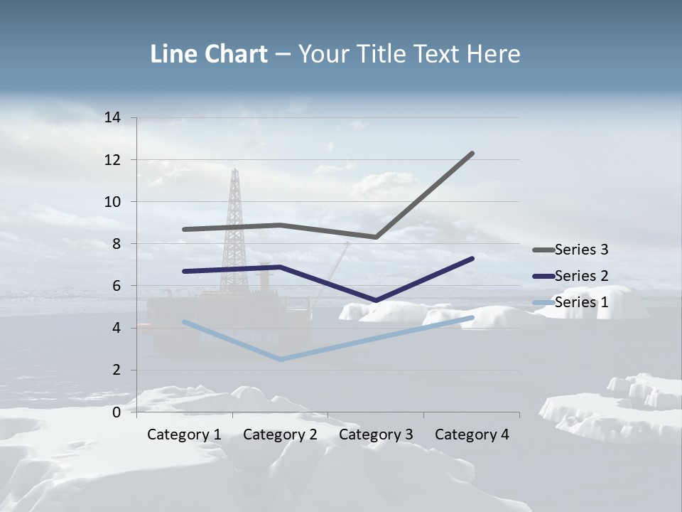 Well Warming Rig PowerPoint Template