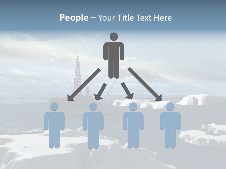 Well Warming Rig PowerPoint Template