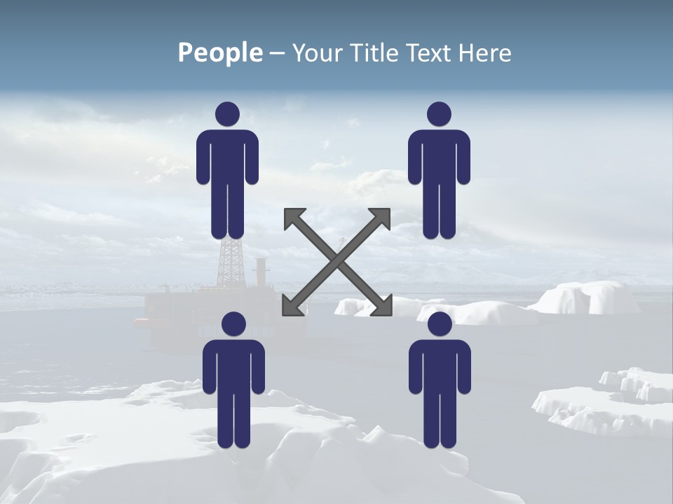 Well Warming Rig PowerPoint Template