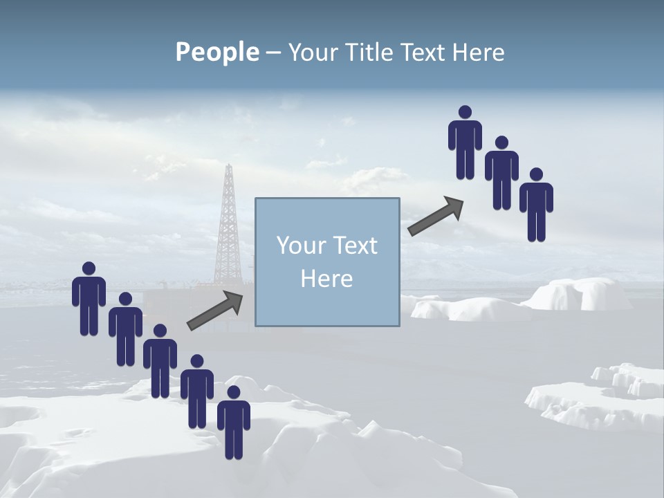 Well Warming Rig PowerPoint Template