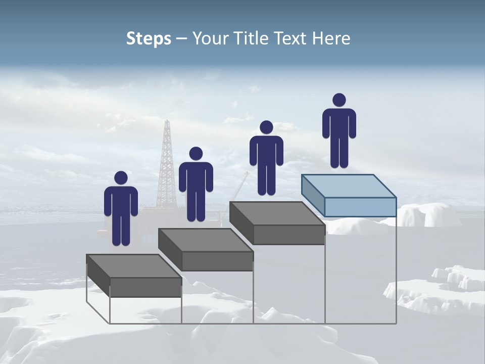 Well Warming Rig PowerPoint Template