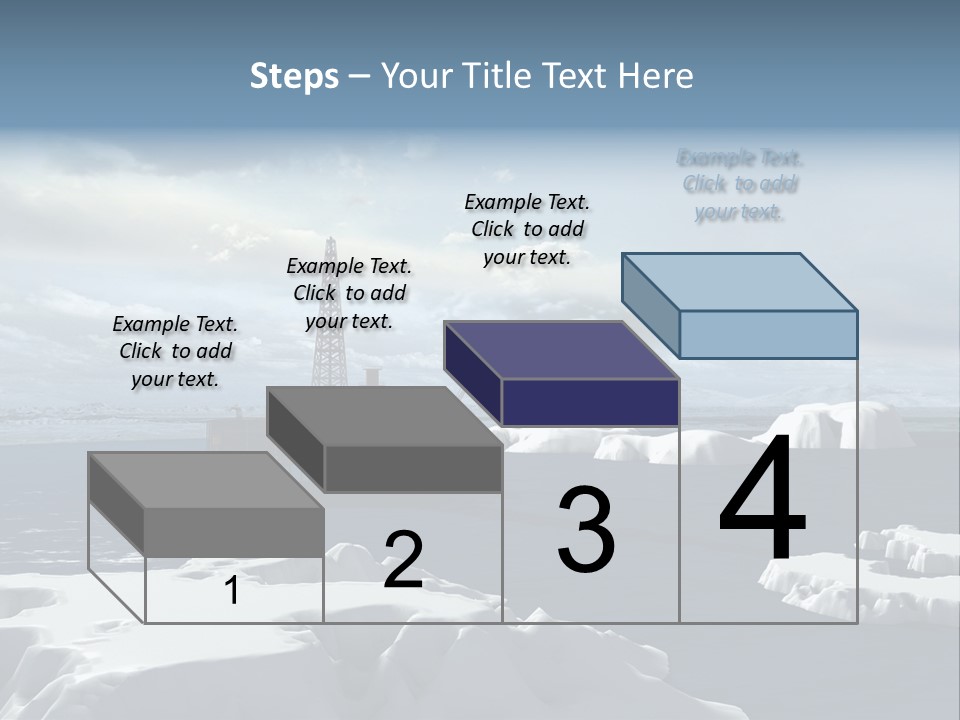 Well Warming Rig PowerPoint Template