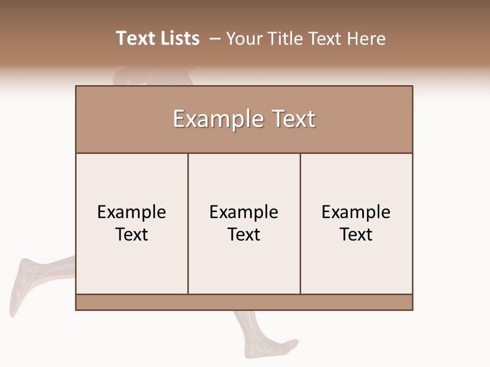 Anatomy Skeleton Concept PowerPoint Template
