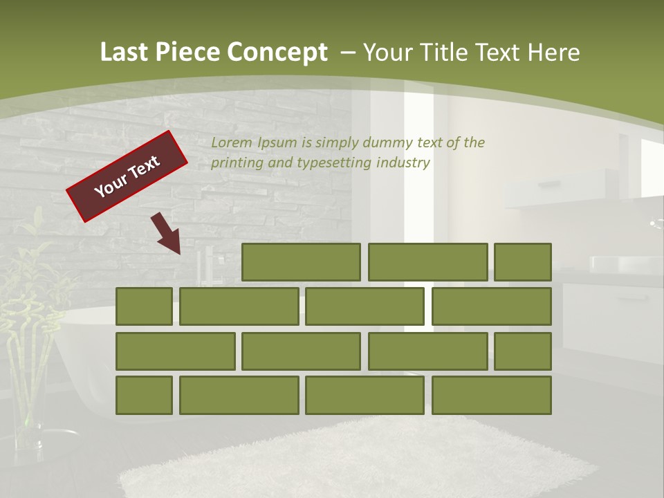 Modern Wash White PowerPoint Template