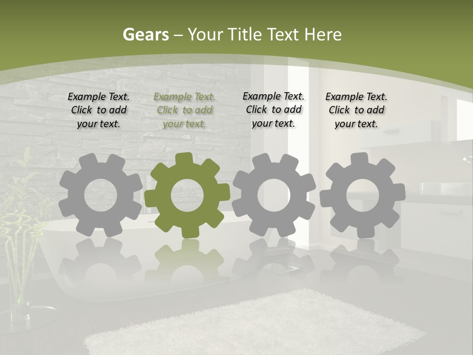 Modern Wash White PowerPoint Template