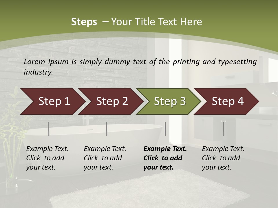 Modern Wash White PowerPoint Template