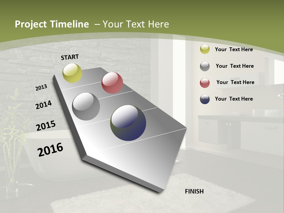 Modern Wash White PowerPoint Template