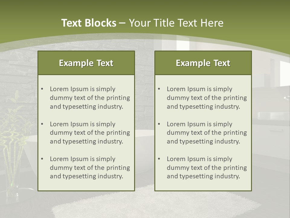 Modern Wash White PowerPoint Template