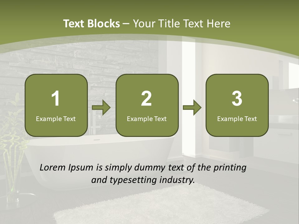 Modern Wash White PowerPoint Template