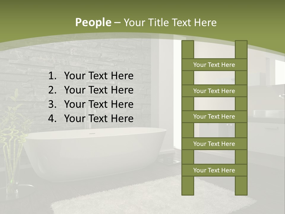Modern Wash White PowerPoint Template