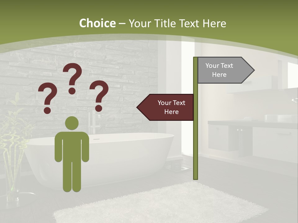 Modern Wash White PowerPoint Template