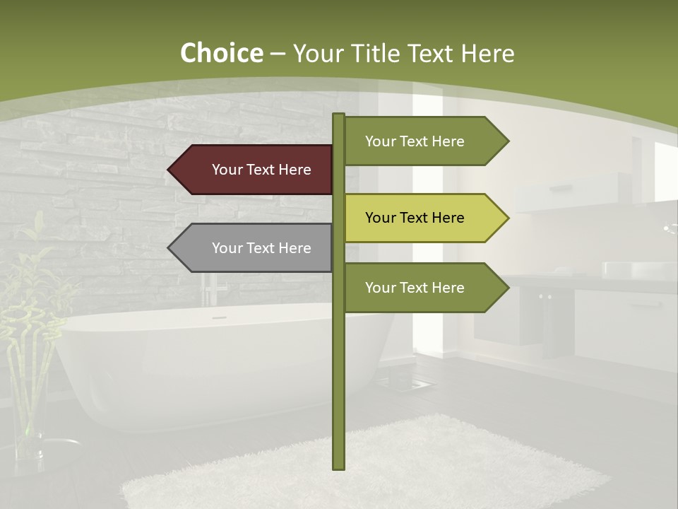 Modern Wash White PowerPoint Template