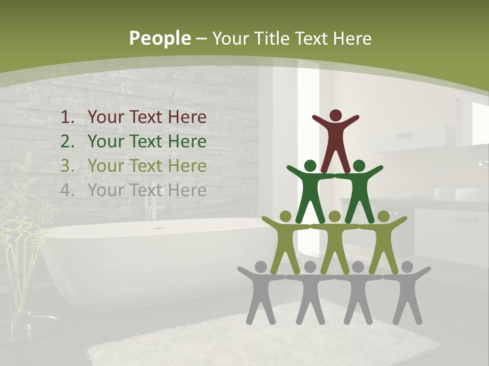 Modern Wash White PowerPoint Template