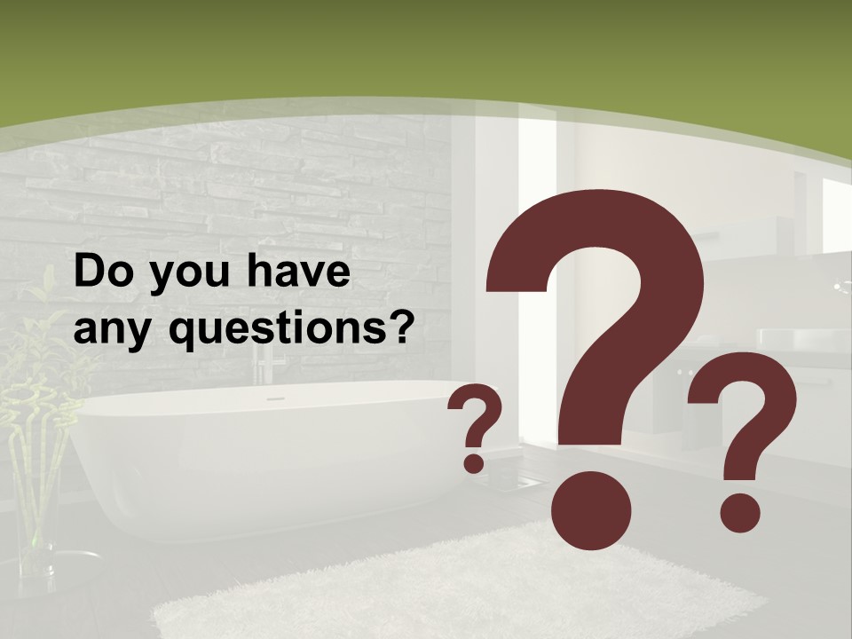 Modern Wash White PowerPoint Template