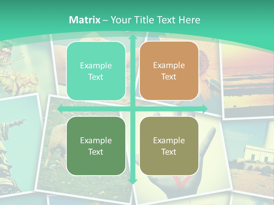 Mosaic Outdoors Remembrances PowerPoint Template