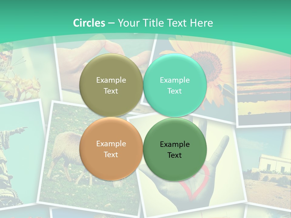 Mosaic Outdoors Remembrances PowerPoint Template