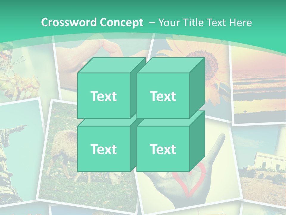 Mosaic Outdoors Remembrances PowerPoint Template
