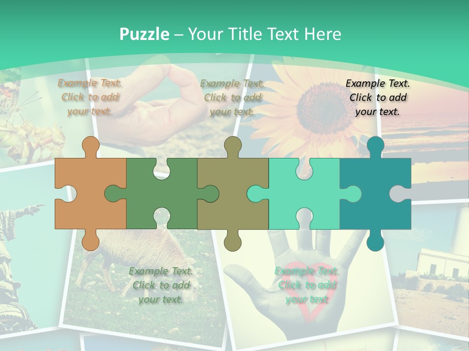 Mosaic Outdoors Remembrances PowerPoint Template