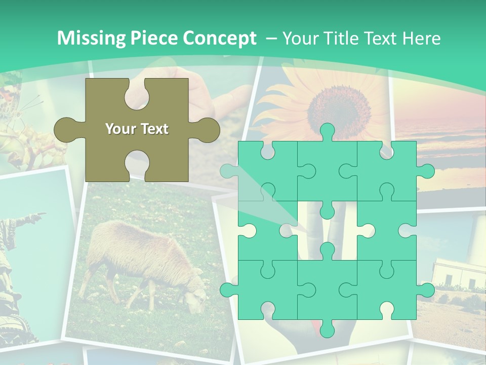 Mosaic Outdoors Remembrances PowerPoint Template