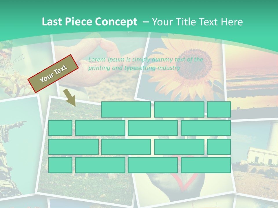 Mosaic Outdoors Remembrances PowerPoint Template