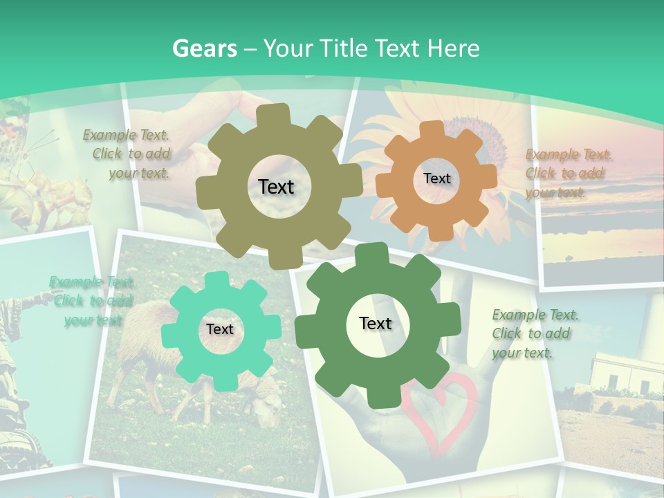 Mosaic Outdoors Remembrances PowerPoint Template