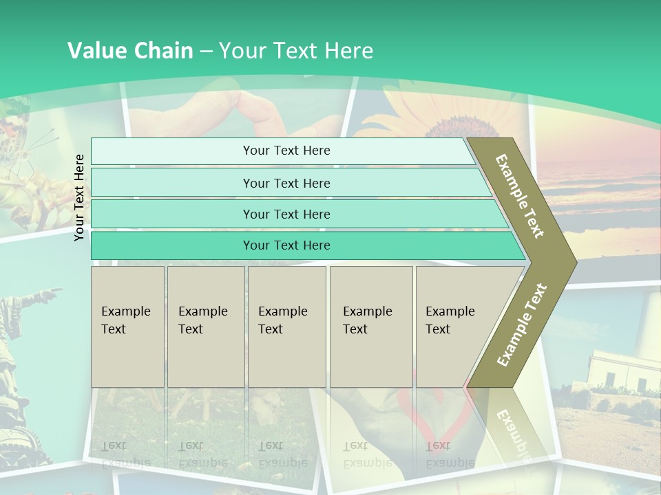 Mosaic Outdoors Remembrances PowerPoint Template