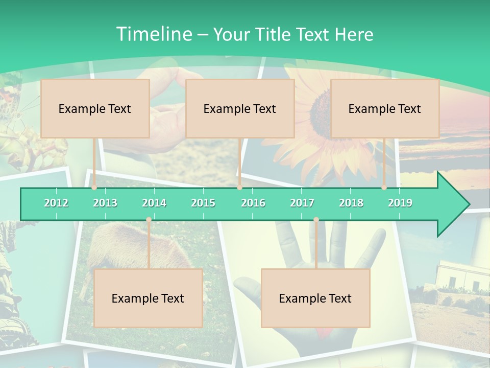 Mosaic Outdoors Remembrances PowerPoint Template