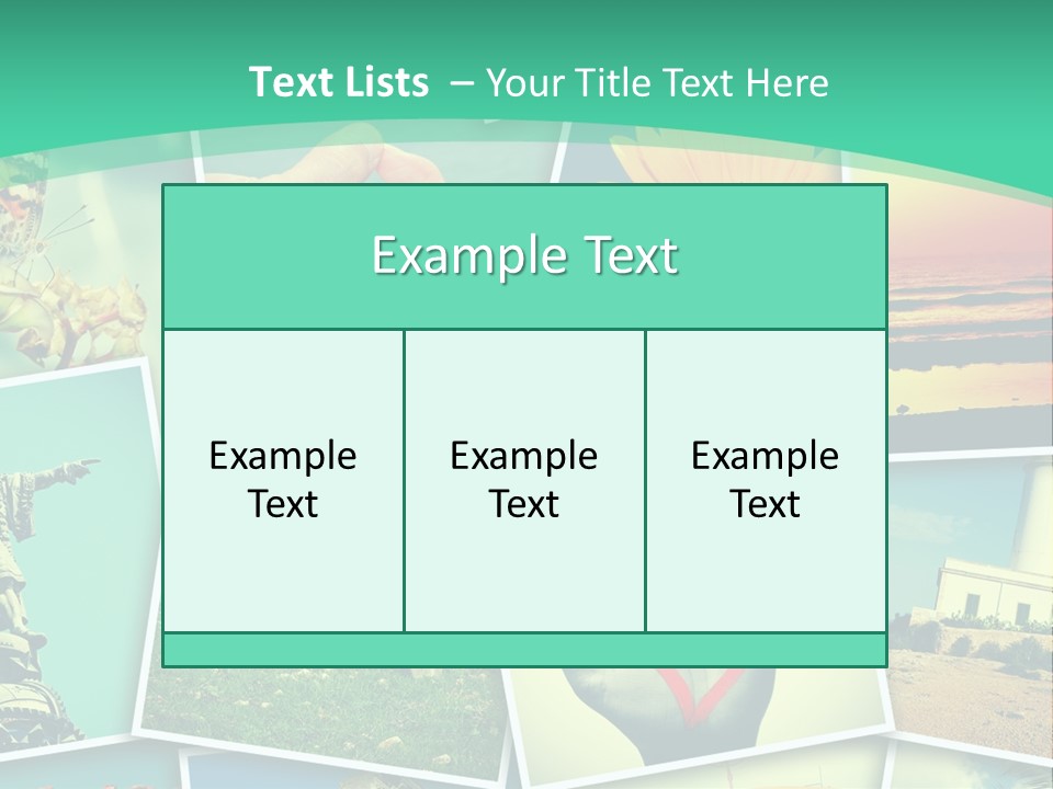Mosaic Outdoors Remembrances PowerPoint Template