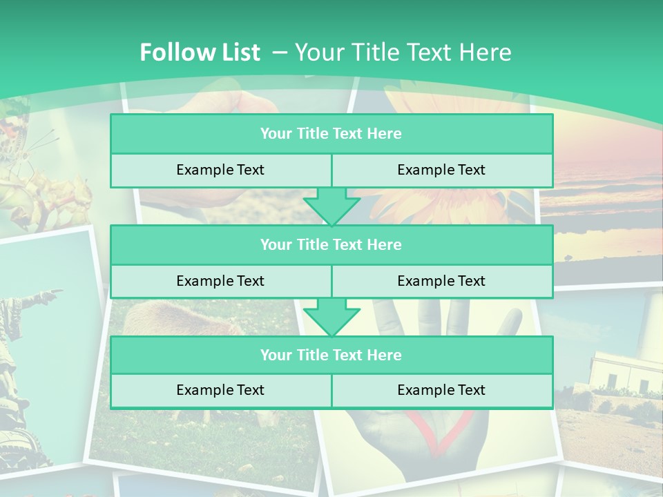 Mosaic Outdoors Remembrances PowerPoint Template