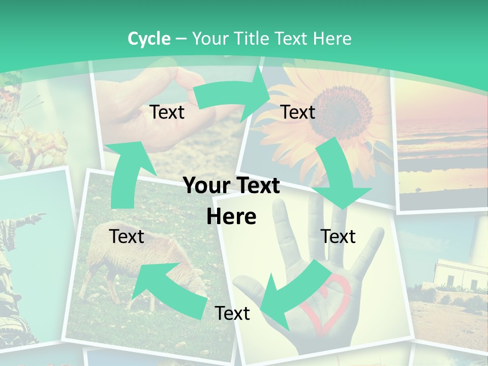 Mosaic Outdoors Remembrances PowerPoint Template